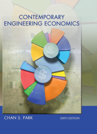 Cover image: Contemporary Engineering Economics 6th edition 9780134105598