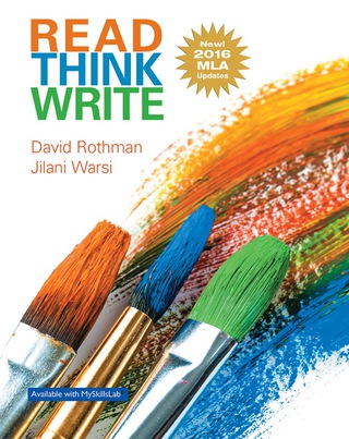 Cover image: Read Think Write 1st edition 9780134678818