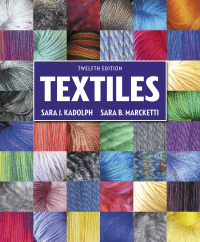 Cover image: Textiles 12th edition 9780134128634