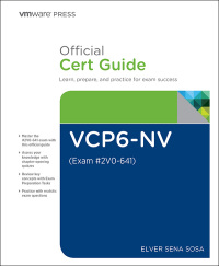 Immagine di copertina: VCP6-NV Official Cert Guide (Exam #2V0-641) 1st edition 9780789754806