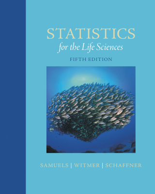 Cover image: Statistics for the Life Sciences 5th edition 9780321989581