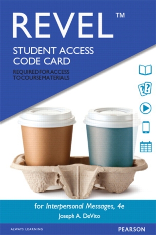 Cover image: Revel Access Code for Interpersonal Messages 4th edition 9780134157191