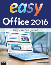 Cover image: Easy Office 2016 1st edition 9780789755056