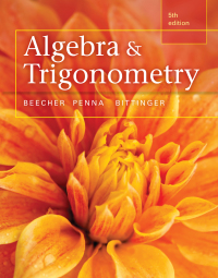 Cover image: Algebra and Trigonometry 5th edition 9780321969569