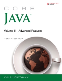 Cover image: Core Java, Volume II--Advanced Features 10th edition 9780134177298