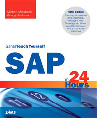 Titelbild: SAP in 24 Hours, Sams Teach Yourself 5th edition 9780672337406