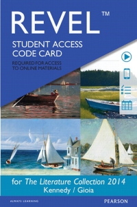 Cover image: Revel Access Code for the Literature Collection 1st edition 9780134192208