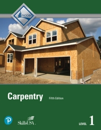 Cover image: Carpentry, Level 1 -- NCCERConnect with Pearson eText 5th edition 9780134205083