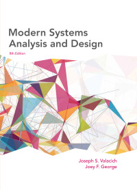 Cover image: Modern Systems Analysis and Design 8th edition 9780134204925