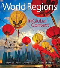 Cover image: Mastering Geography with Pearson eText Access Code for World Regions in Global Context 6th edition 9780134245348