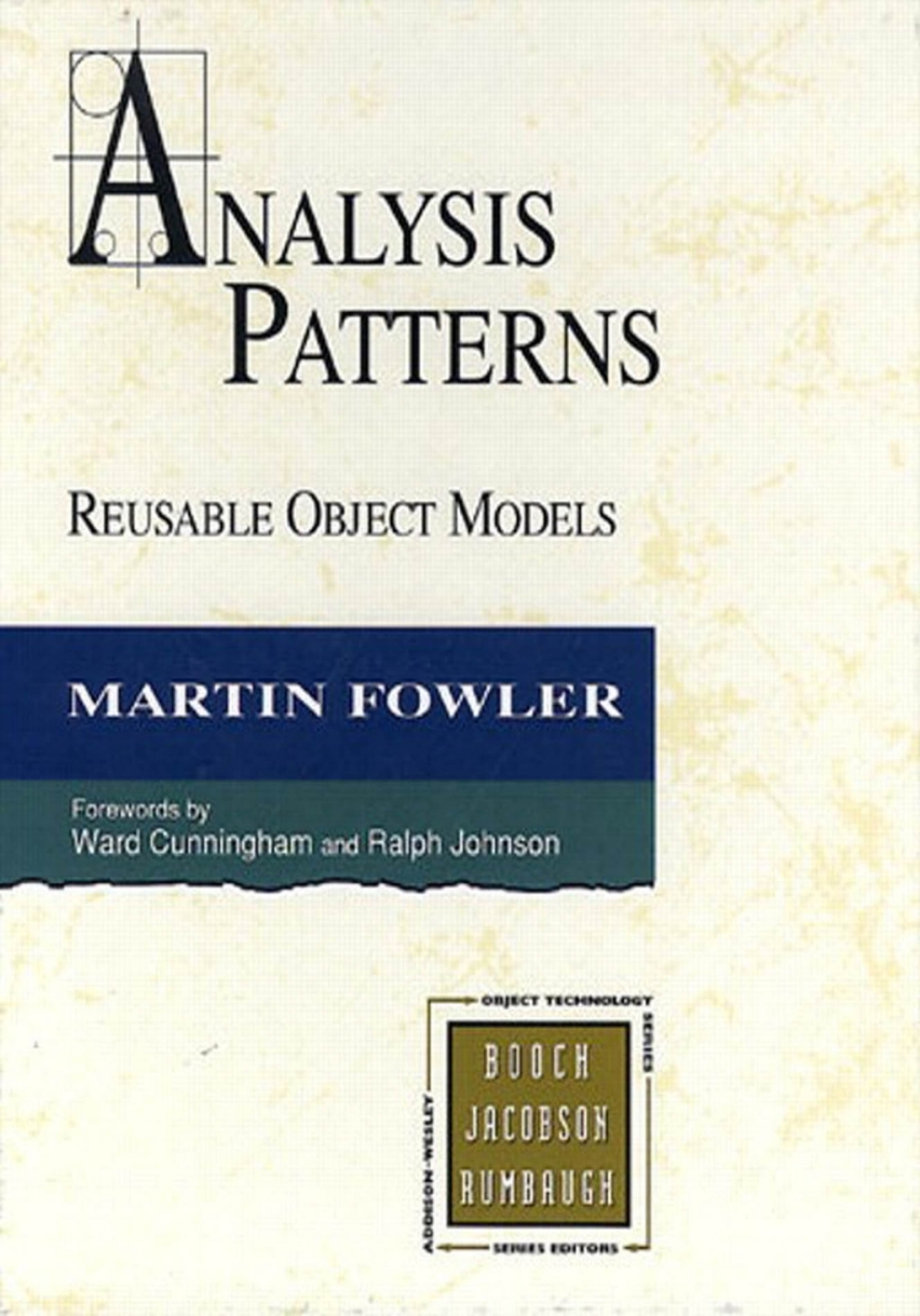 Analysis Patterns Reusable Object Models 1st Edition