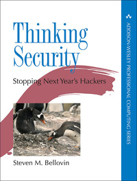 Cover image: Thinking Security 1st edition 9780134277547