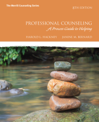 Cover image: Professional Counseling: A Process Guide to Helping 8th edition 9780134165776