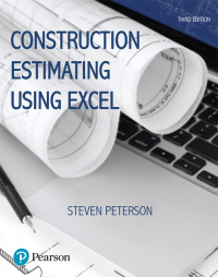 Cover image: Construction Estimating Using Excel 3rd edition 9780134405506