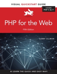 Omslagafbeelding: PHP for the Web 5th edition 9780134301877