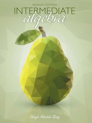 Cover image: Intermediate Algebra 7th edition 9780134196176