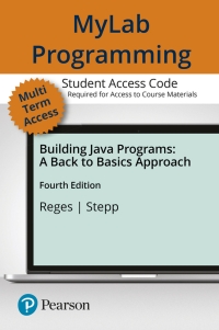 Cover image: MyLab Programming with Pearson eText -- Standalone Access Card -- for Building Java Programs 4th edition 9780134324715