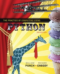 Cover image: The Practice of Computing Using Python 3rd edition 9780134379760