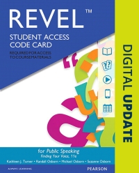 Cover image: Revel Access Code for Public Speaking 11th edition 9780134381251