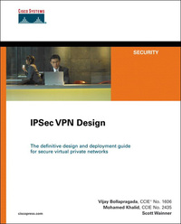 Cover image: IPSec VPN Design 1st edition 9781587051111