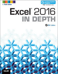 Imagen de portada: Excel 2016 In Depth 1st edition 9780789755841