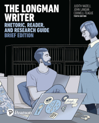 Cover image: The Longman Writer: Rhetoric, Reader, and Research Guide, Brief Edition 10th edition 9780134408453