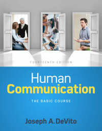 Cover image: Human Communication: The Basic Course 14th edition 9780135570104