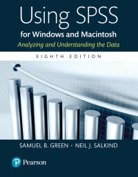 Cover image: Using SPSS for Windows and Macintosh 8th edition 9780134319889