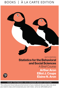 Titelbild: Statistics for the Behavioral and Social Sciences 6th edition 9780134899022