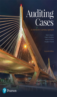 Cover image: Auditing Cases: An Interactive Learning Approach 7th edition 9780134421827