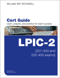 Cover image: LPIC-2 Cert Guide 1st edition 9780789757142