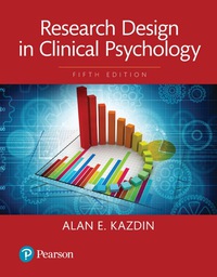 Cover image: Research Design in Clinical Psychology 5th edition 9780134430553