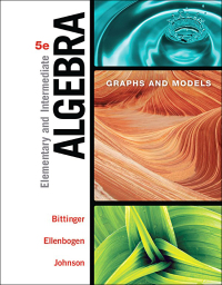 Cover image: Elementary and Intermediate Algebra 5th edition 9780134172408