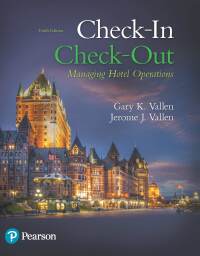 Cover image: Check-in Check-Out: Managing Hotel Operations 10th edition 9780134303505