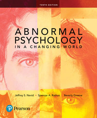 Cover image: Abnormal Psychology in a Changing World 10th edition 9780134484921