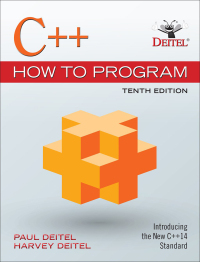Cover image: C++ How to Program (Early Objects Version) 10th edition 9780134448237