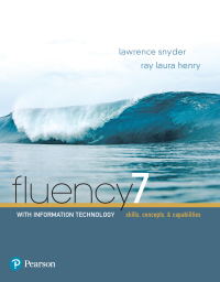 Cover image: Fluency with Information Technology 7th edition 9780134448725