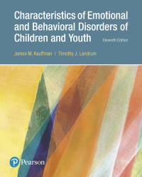 Cover image: Characteristics of Emotional and Behavioral Disorders of Children and Youth 11th edition 9780134449906