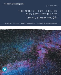 Cover image: Theories of Counseling and Psychotherapy 5th edition 9780134460864