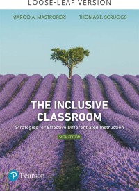 Cover image: The Inclusive Classroom: Strategies for Effective Differentiated Instruction 6th edition 9780134895024