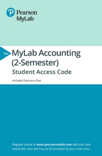Cover image: MyLab Accounting with Pearson eText Access Code for Horngren's Financial & Managerial Accounting 6th edition 9780134450810