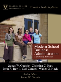 Cover image: Modern School Business Administration 1st edition 9780205572144