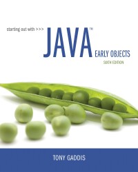 Cover image: Starting Out with Java: Early Objects 6th edition 9780134462011