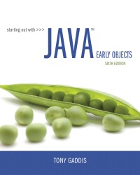 Cover image: Starting Out with Java: Early Objects 6th edition 9780134462011