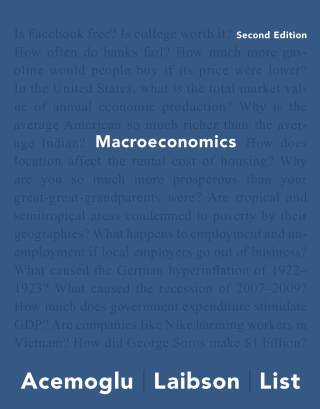 Cover image: Macroeconomics 2nd edition 9780134492056
