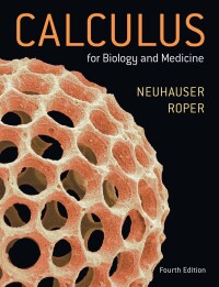 Cover image: Calculus for Biology and Medicine 4th edition 9780134070049
