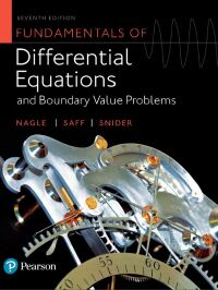 Cover image: Fundamentals of Differential Equations and Boundary Value Problems 7th edition 9780321977106
