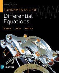 Cover image: Fundamentals of Differential Equations 9th edition 9780321977069