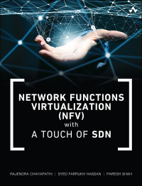 Immagine di copertina: Network Functions Virtualization (NFV) with a Touch of SDN 1st edition 9780134463056