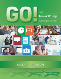 Omslagafbeelding: GO! with Edge Getting Started 1st edition 9780134474489